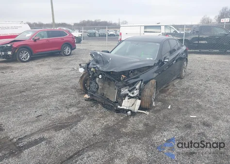 2015 Infiniti Q50 Premium z USA, uszkodzony, nr VIN JN1BV7AR4FM422373